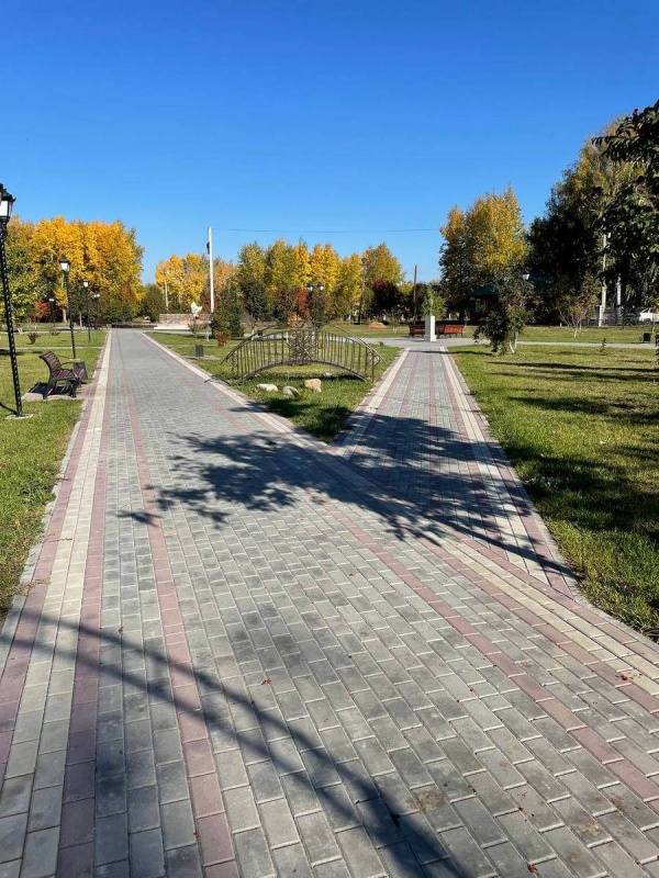 Романовский район с. Романово Парк Центральный