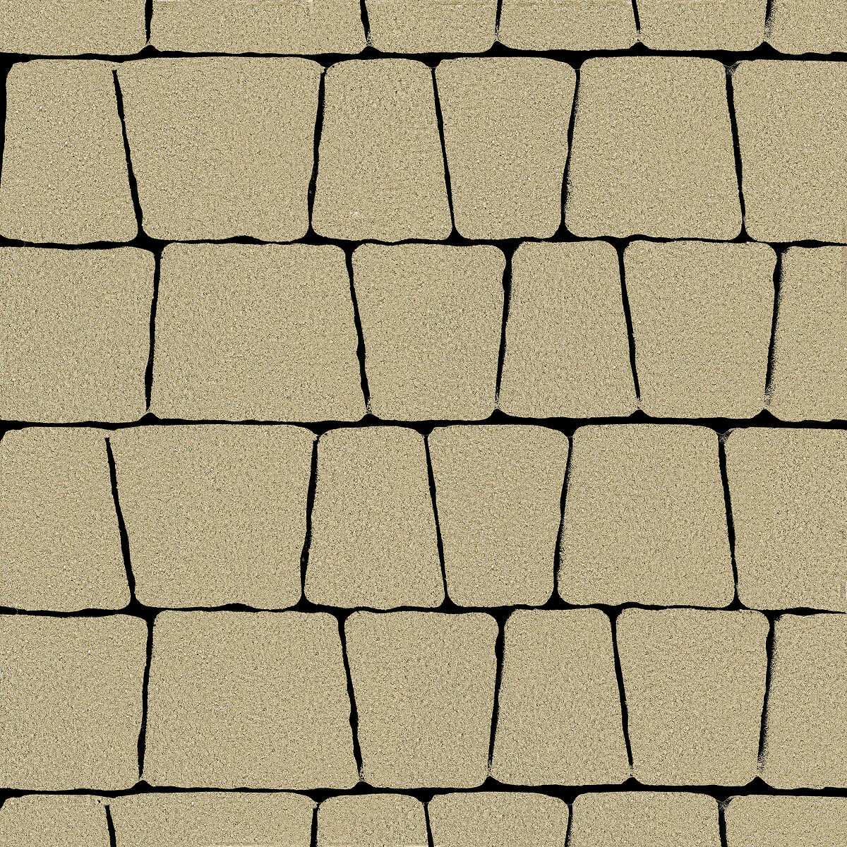 Тротуарная плитка Трапеция Песчаная коса