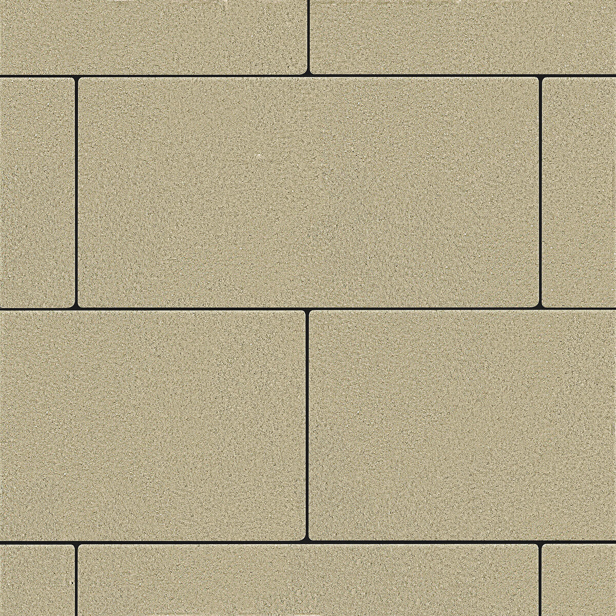 Тротуарная плитка Империя 80 600х300 Песчаная коса