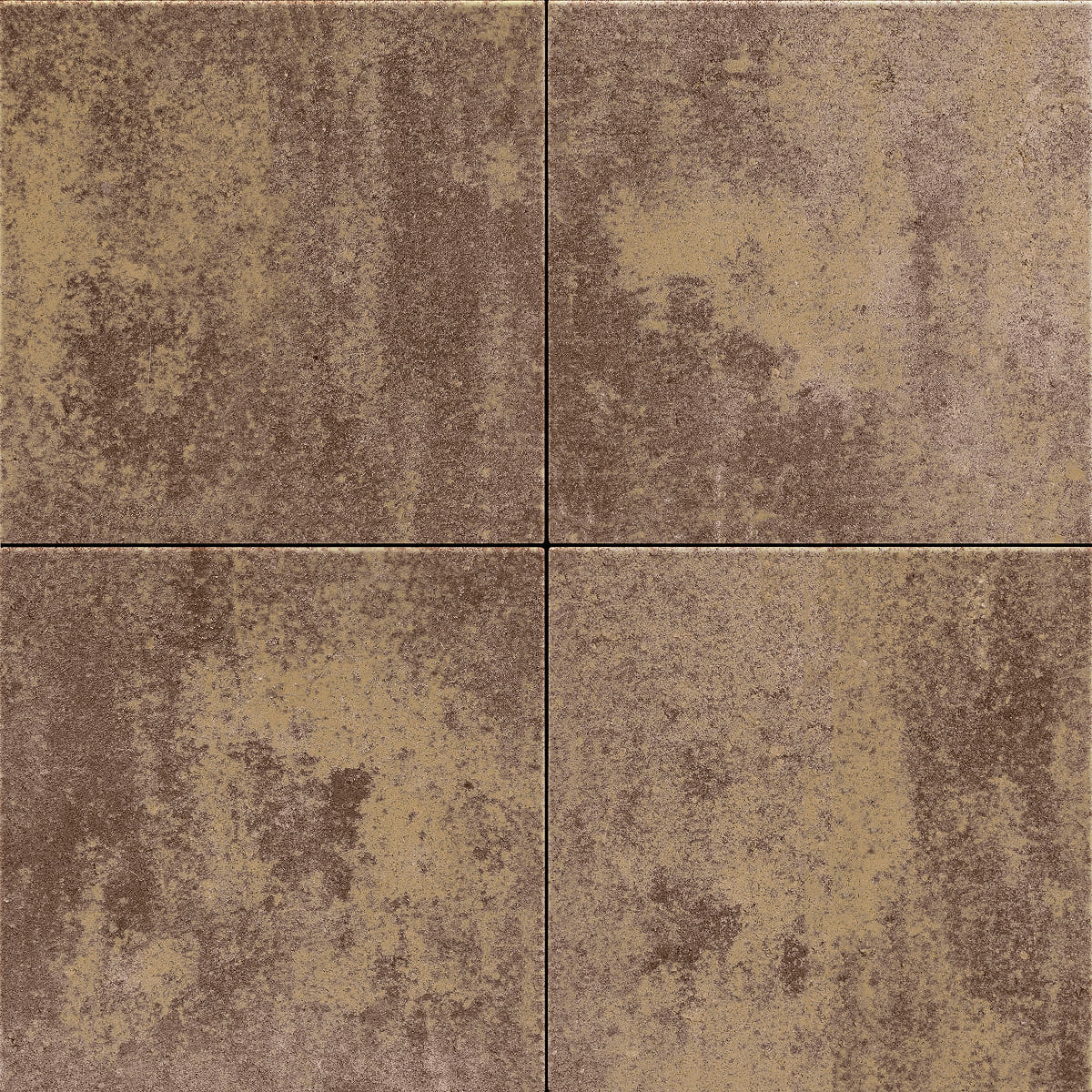 Тротуарная плитка Держава 600х600 Сибирский кедр