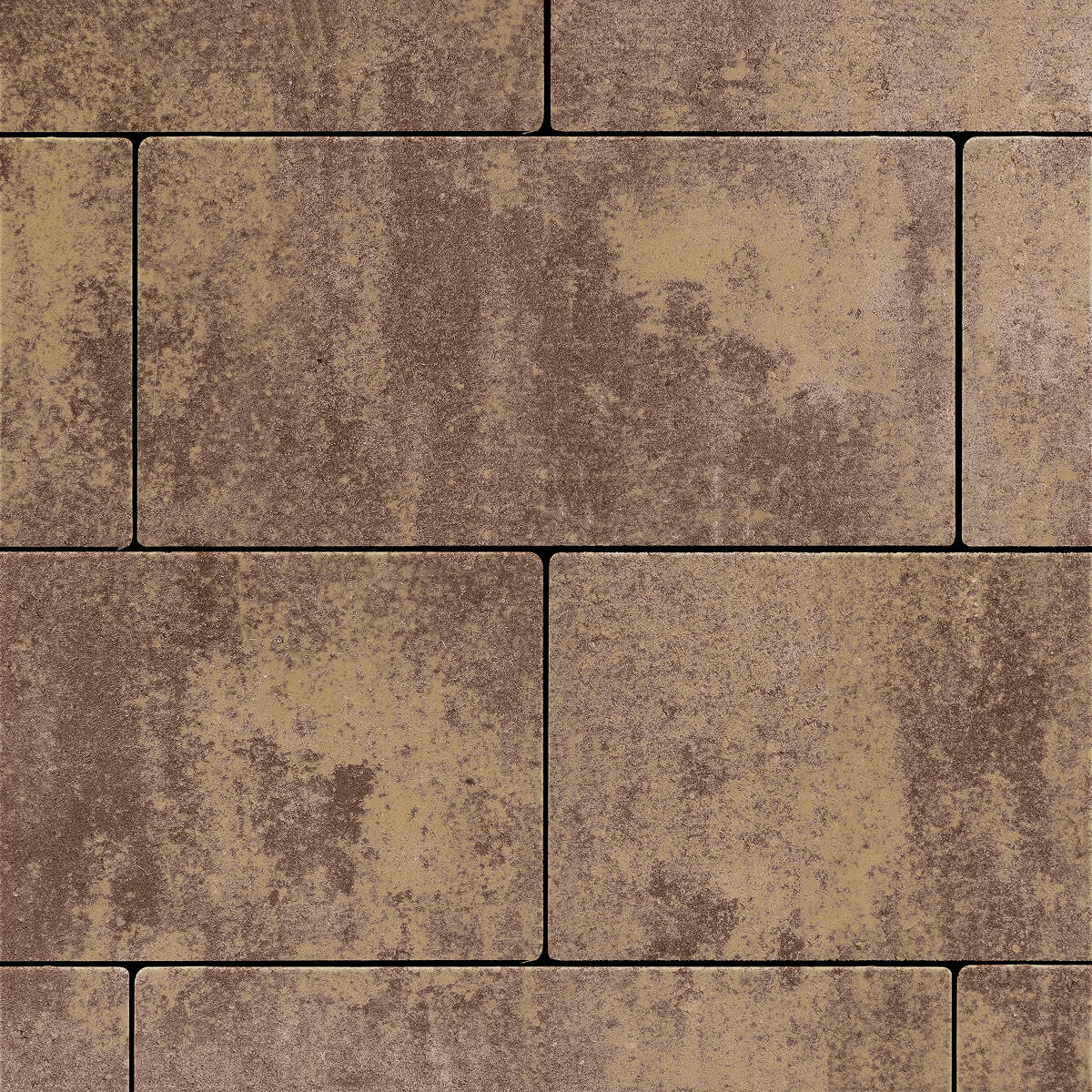 Плитка тротуарная Мегаполис 480х240 Сибирский кедр