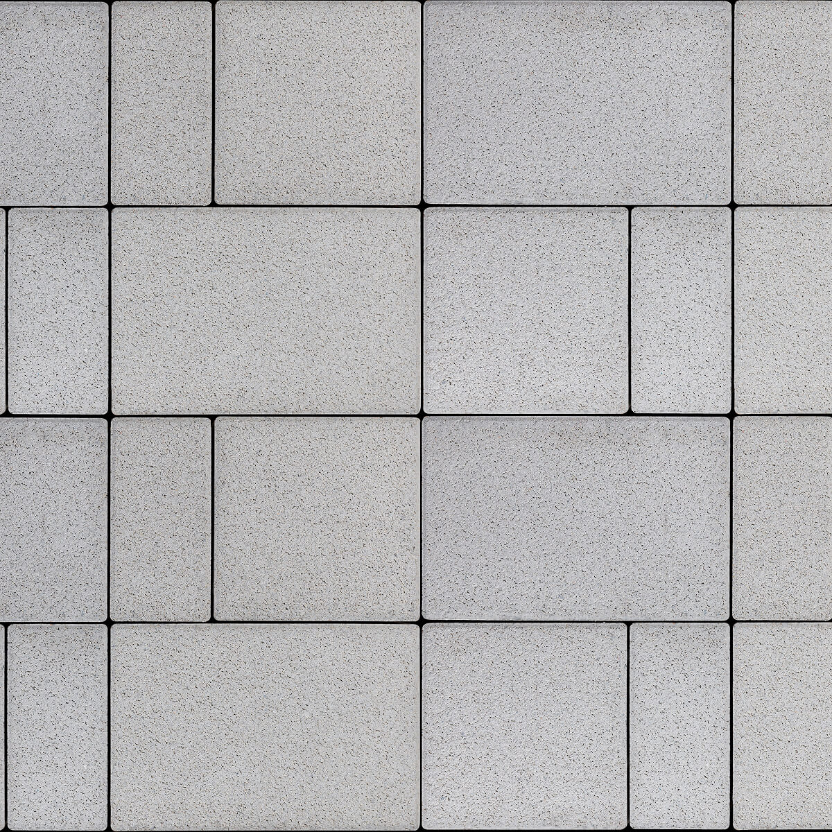 Тротуарная плитка Новый город 40 белый гранит