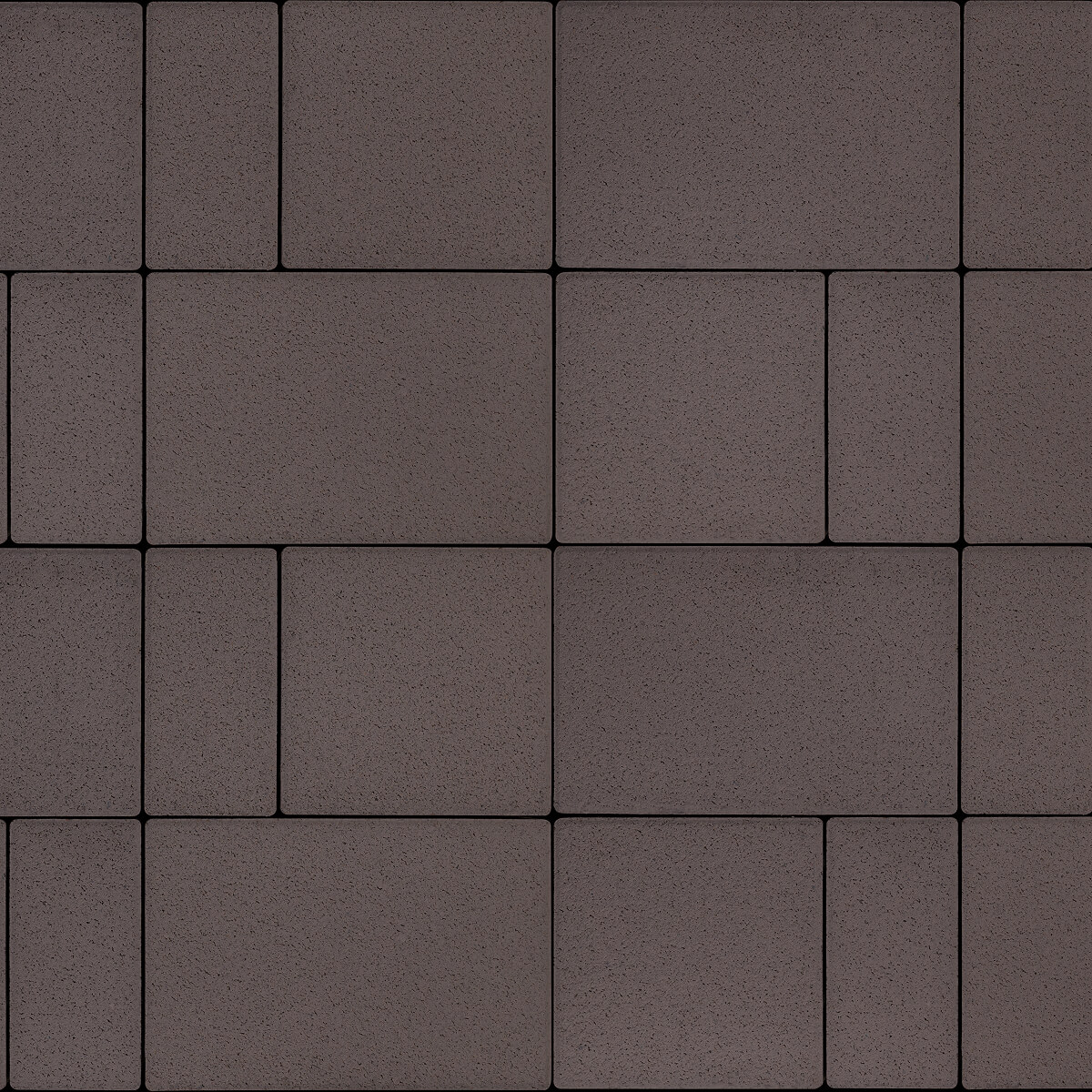 Тротуарная плитка Новый город 40 горький шоколад гранит