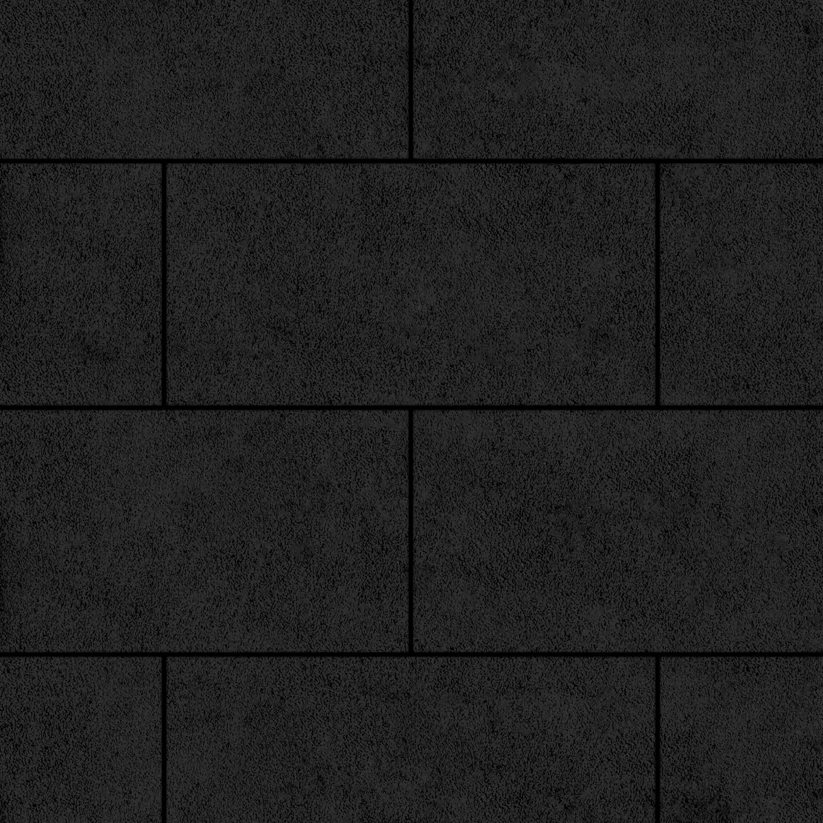 Плитка тротуарная "Империя" (600х300 мм) Черная ночь