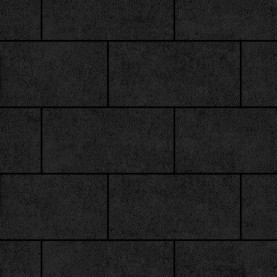Плитка тротуарная "Мегаполис" (480х240 мм) черная ночь