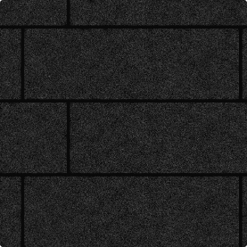Плитка тротуарная "Эпоха" (900х300 мм) черная ночь