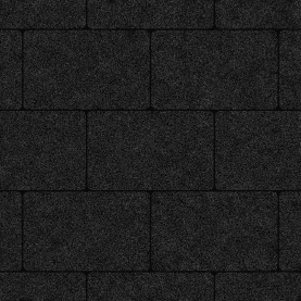 Плитка тротуарная "Прага" (360х240 мм) черная ночь