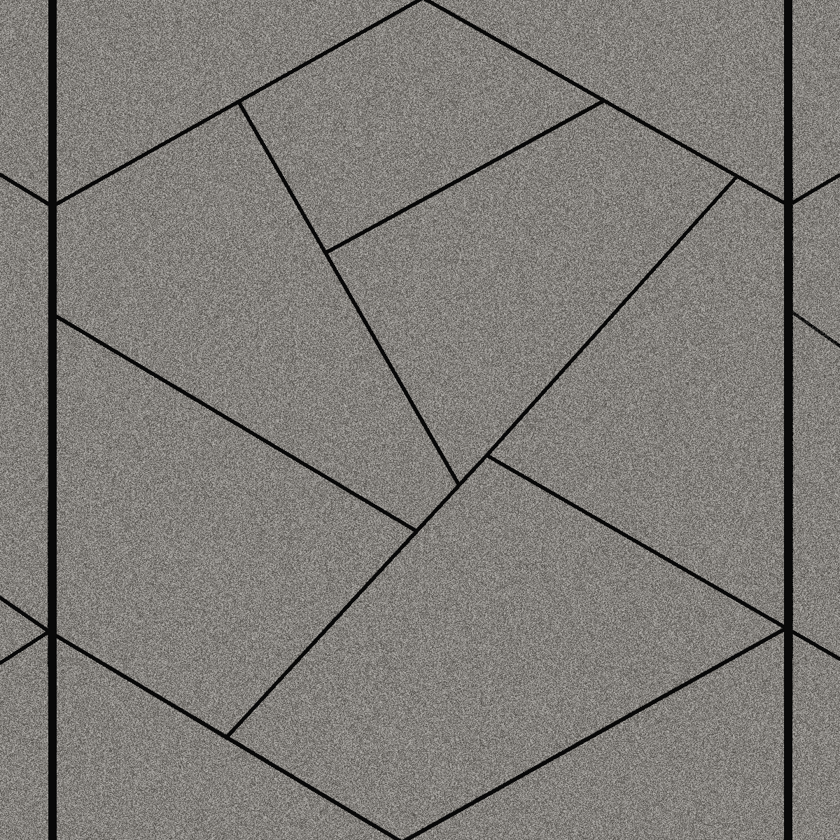Плитка тротуарная "Оригами" серая