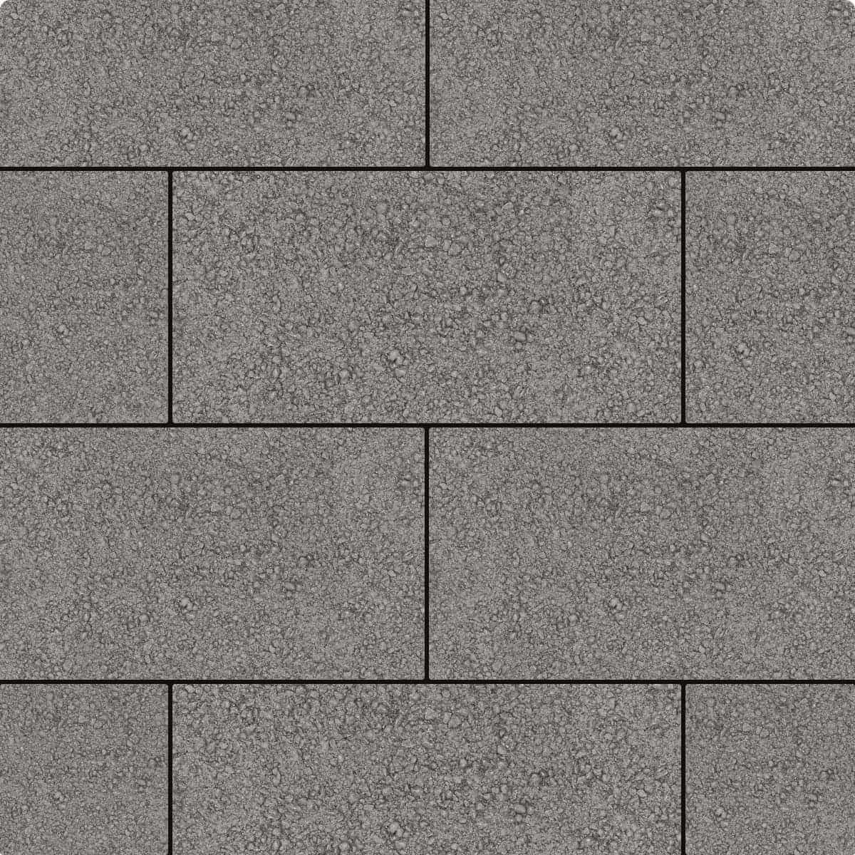 Плитка тротуарная "Империя" (600х300 мм) Серый гранит